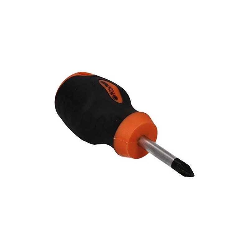PZ2 x 38mm Pozi Headed Stubby Screwdriver with Magnetic Tip