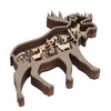 3D Wood Carving Animal Multi Layer Forest Animal Wood Carving