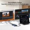 ACASIS USB C DisplayLink Adapter, 4K@60Hz DisplayPort Docking Station for