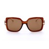 Salvatore Ferragamo SF913SL Brown/Solid Brown Mirror One Size