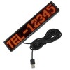 LED Matrix Panel 12x72 Dots Bluetooth APP Control Programmable Scrolling