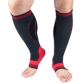 발목 종아리 압축 앵클 방지 발가락 워머 순환용 슬리브 아대 2pcs 남성용 [2마리] Ankle Calf Compression Anti-Cramping Toe Warmers Circulation Sleeves Braces 2pcs for Men [2 pieces]