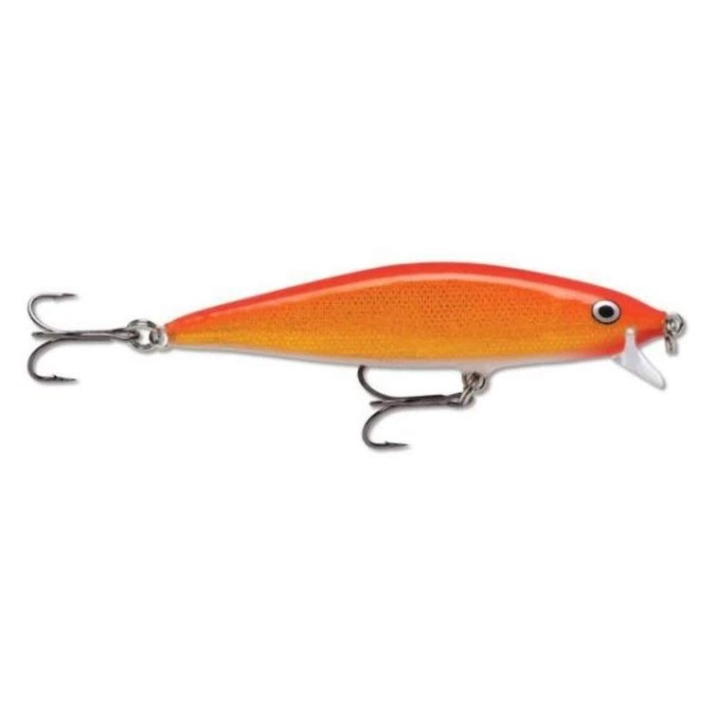 ラパラ(Rapala) フラットラップ FLR10-RH (レッドヘッド) 10cm/12g
