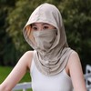 eaonitu UV Face Cover UPF 50+ Women Summer Face Covering