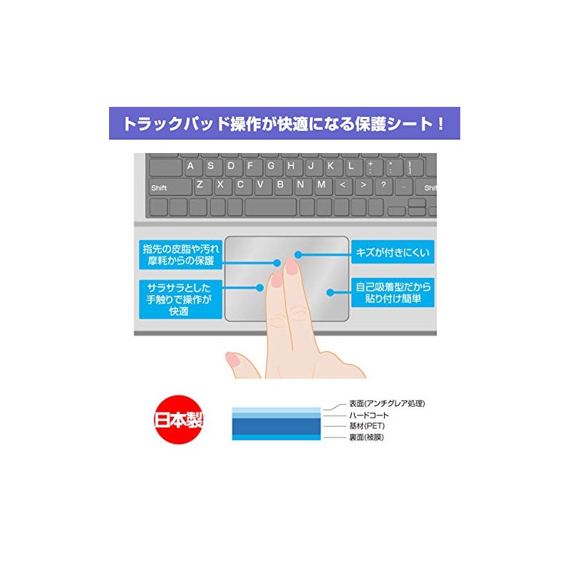 Miyabix FMV Note U Series UA-K1 / WU1-K1 Touchpad Compatible