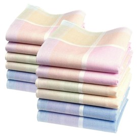 "Lucie" Ladies’ handkerchiefs - 11" Square - 12 Units