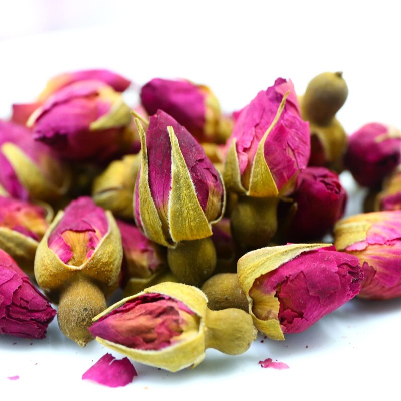 FullChea - 100% Pure Natural Dried Rose Buds - 4oz/114g