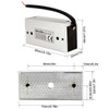UHPPOTE 130lb Electric Magnetic Door Lock with Remote Control Kit