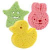 FOMIYES 4sets Gentle Bath Sponges for Kids Adults Exfoliating Sponge