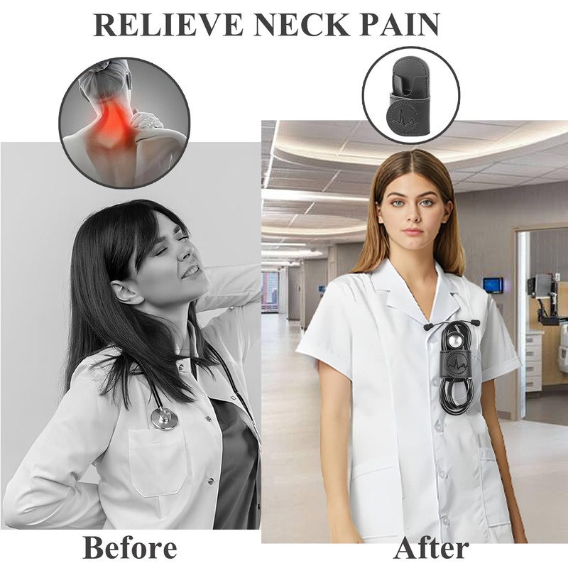 Lvkjafaz Stethoscope Holder Hip Clip.Night Shift Nurse Essentials Organizer,Stethoscope Belt