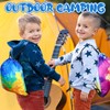 20 Pack Tie Dye Drawstring Backpack Bag Colorful Gym Sack