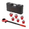 Happybuy Ratchet Pipe Threader Kit, 1/4" NPT - 1-1/4" NPT