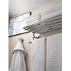 Moen DN0703BN Iso Single Modern Robe Hook, Brushed Nickel