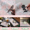 Amiitay Peony Shelf and Drawer Liner for Kitchen,Non-Adhesive and Strong