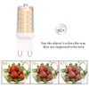 BAOMING G9 LED Bulb 4W, 40 Watt T4 G9 Base