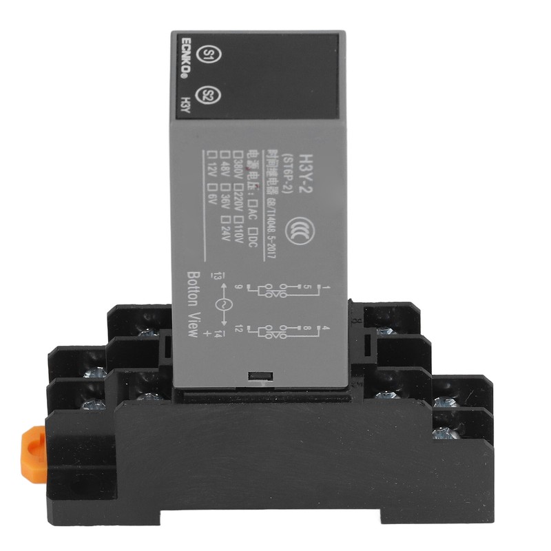 Delay Timer Relay 2 Way LCD Digital Display Electrical Multifunctional