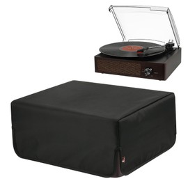 TXEsign Turntables Dust Cover Audio & Video Turntables Protective Case, Record Player Dust Case for Retro Bluetooth Turntable Vintage Turntable Cover Protective Slip Sleeve