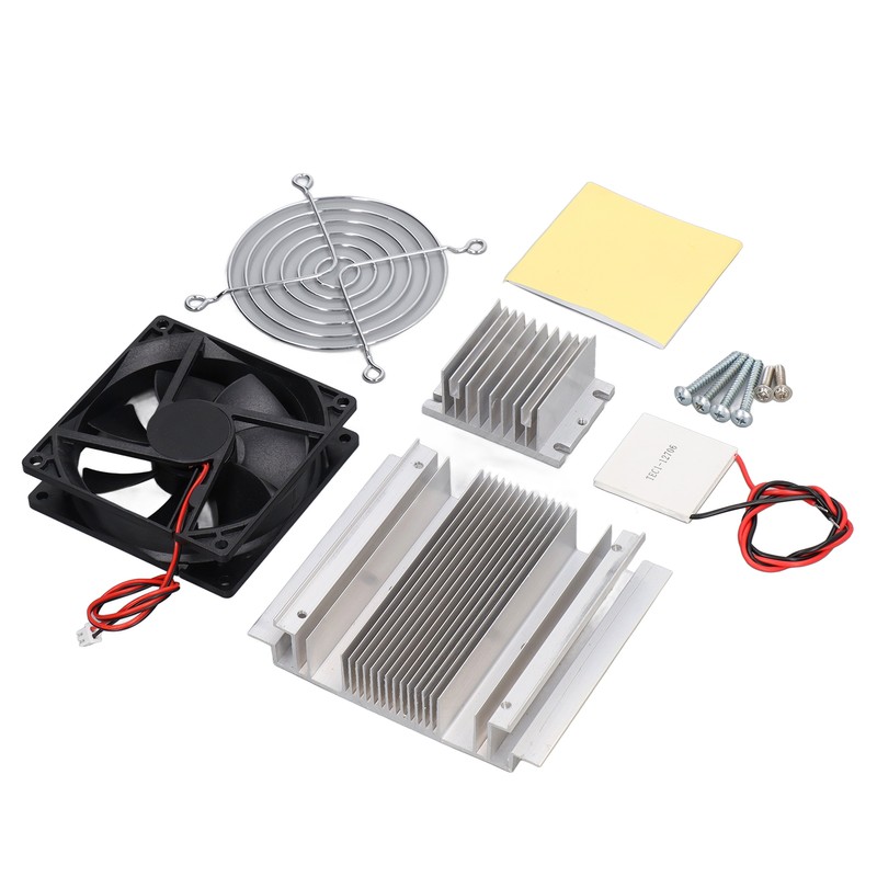 Refrigeration Cooler Thermoelectric Peltier Cooling System Set Kit for Equipment