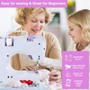 JUCVNB Mini Sewing Machine for Beginners and Kids Ages 8-12,