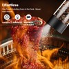 Electric Salt and Pepper Grinder Set, Automatic Battery Pepper Mill