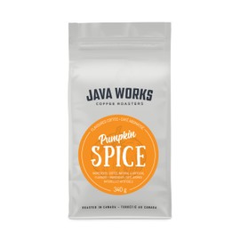 Java Works Pumpkin Spice Flavoured Coffee, 340g
