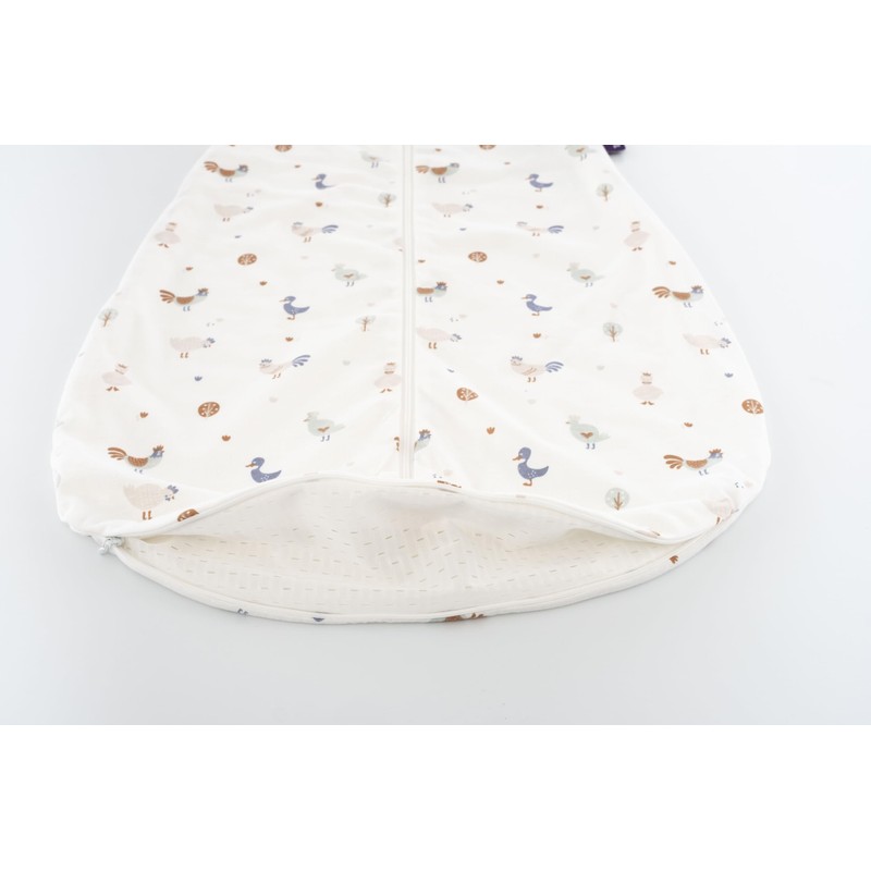 Träumeland Liebmich Summer Sleeping Bag, Cotton, Kikeriki, Size 60