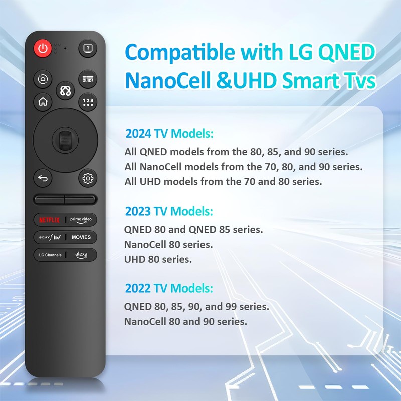MR25GA AI Magic Remote for All 2022-2025 LG TVs-with Voice