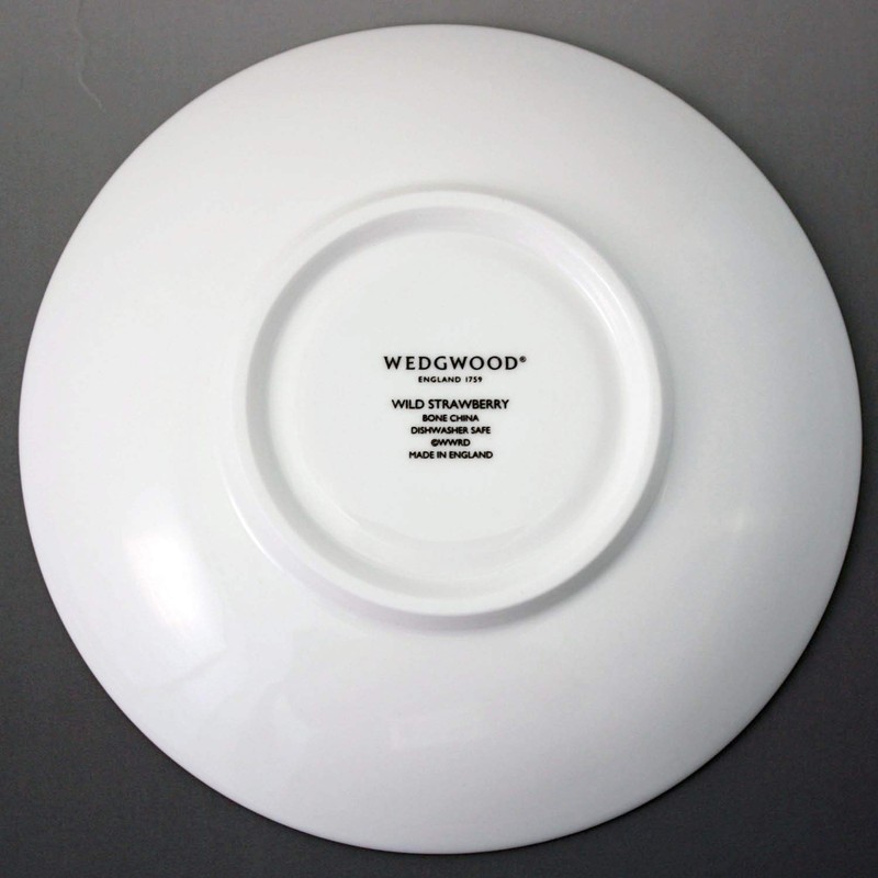 Wedgwood 1053287 Wild Strawberry Cup & Saucer (Peony) Wedding Gift