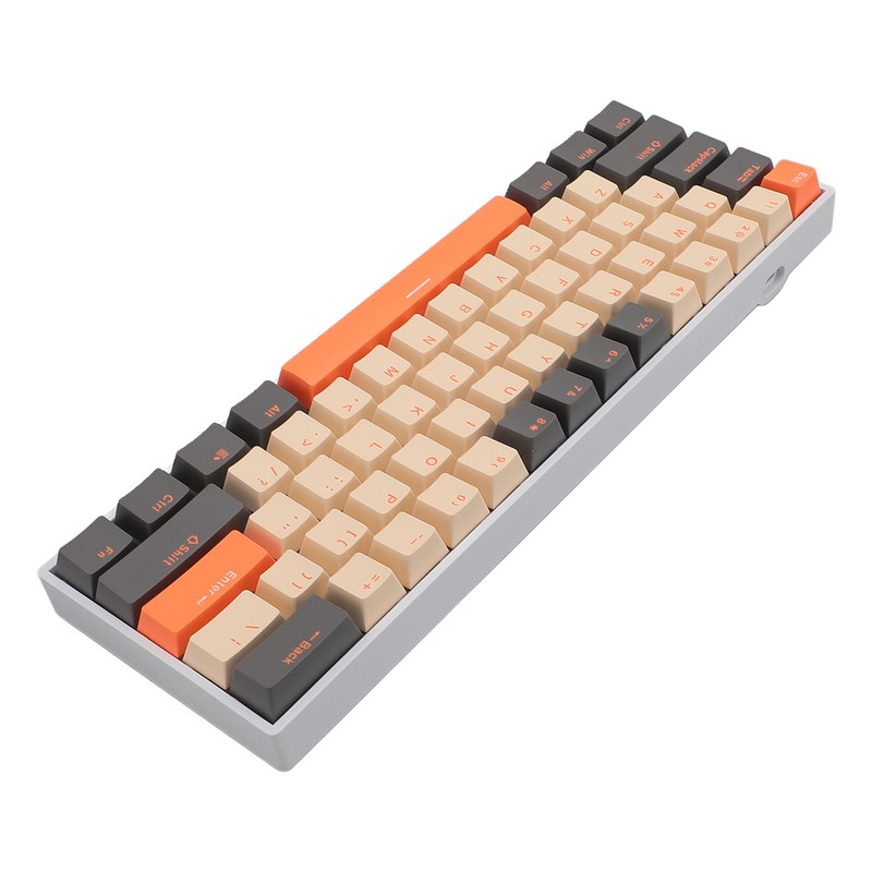 Mechanical Keyboard 61 Keys RGB Backlight 3 Connection Modes Wireless