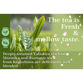 Sakura floral Green Tea with Sakura petals - Blending 100% SAKURA, Japanese Loose Leaf Green Tea, 2.82oz(80g)