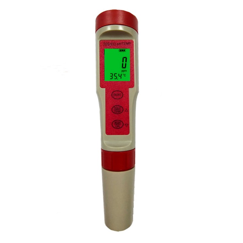 4 in 1 Water Quality Tester PH TDS EC Temperature