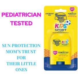 Banana Boat Kids Sport sunscreen Stick SPF50 - .5 oz. - 1 Pack - EXP 7/2026