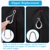 Glow in The Dark Zipper Pulls 20Pcs, Replacement Zipper Pulls,