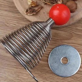 Spring Nutcracker for Walnuts Strong Cracking Power No Sharp Angle Long Service Life Spring Walnut Crusher Nut Cracker