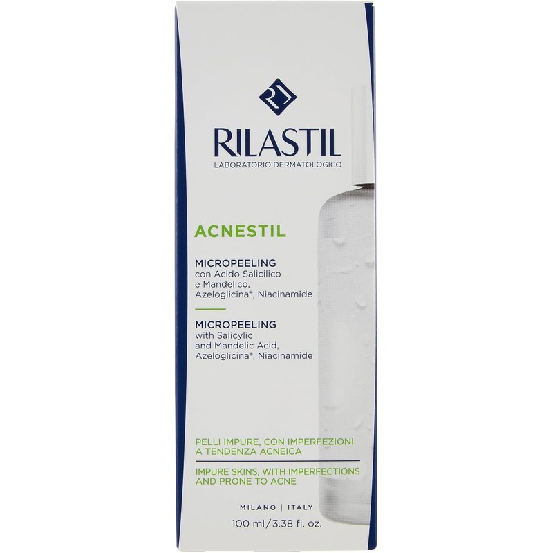 Rilastil Acnestil Micropeeling 100ml Loción exfoliante para cara y cuerpo