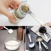 Stainless Steel Measuring Cup Square Handle Measuring Spoon With Scale