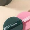 Strawberry 원형 메이크업 퍼프 케이스 포함 부드러운 화장 도구 쿠션