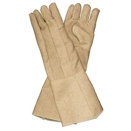 Newtex Heat Resistant Gloves, ZetexPlus 23'' High Temperature fiberglass gloves for fireplaces, firepits, welding, ovens, kilns, wood stoves, glass blowing and smelting.