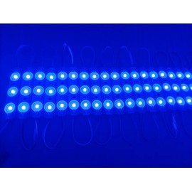 Blue LED Module DC12V 1.32W Module Strip Light for Letter Advertising Signs with Tape Adhesive Backside (200 PCS Pack)