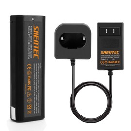 Shentec 4000mAh 6V Ni-Mh Battery Compatible with 404717 B20544E BCPAS-404717 404400 900400 900420 900600 901000 902000 B20720 CF-325 IM200 F18 IM250 IM250A (Battery Charger Included)