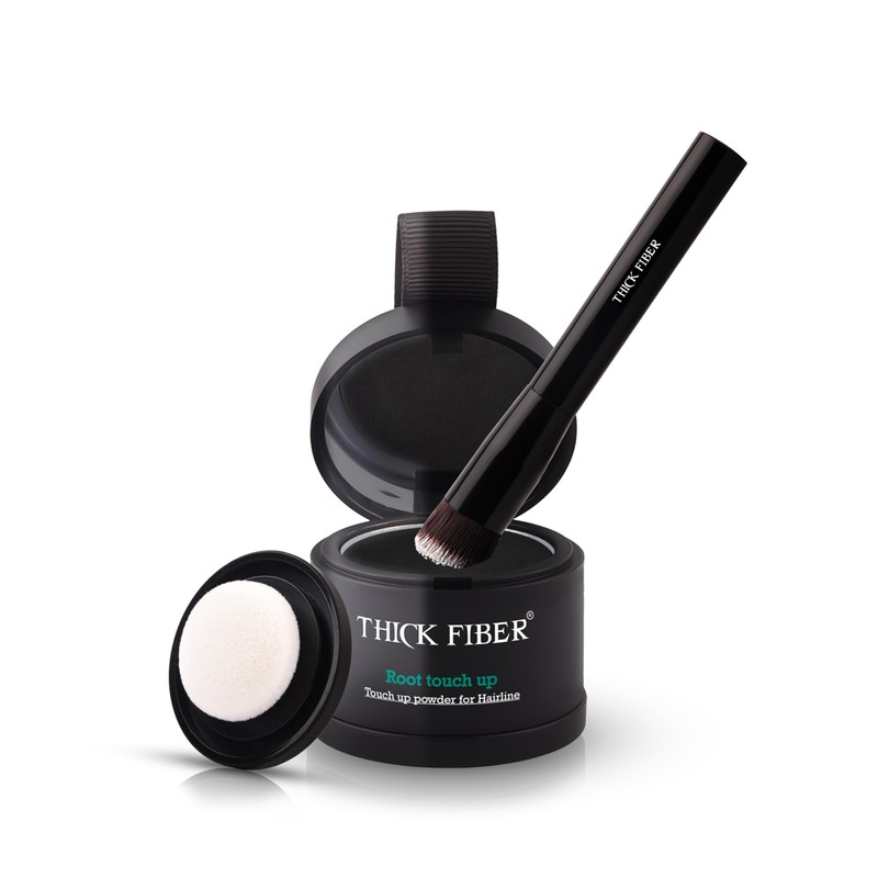 Thick Fiber Root Touch Up Powder - Juego Corrector De