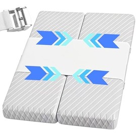 Bed Bridge Twin to King, Extra Long Bed Converter with Metal Button and Fixing Straps.Split King Gap Filler for Adjustable Bed.Bed Bridge for Babies,Guests,Couples