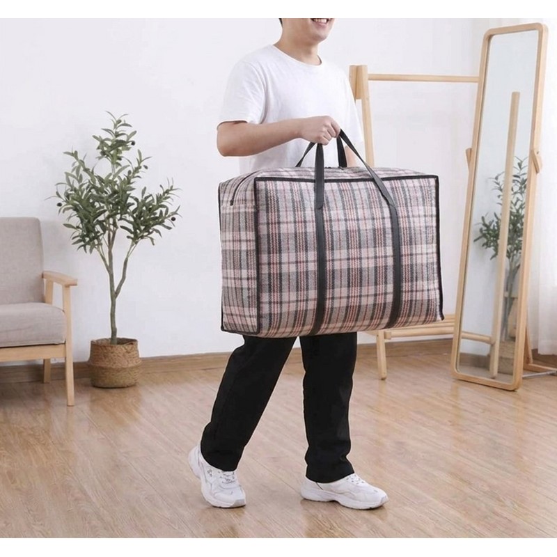 Large Capacity Storage Bag for Quilts, Blankets & Clothes –
