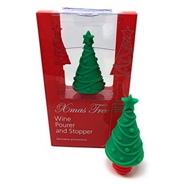 Christmas Tree Bottle Stop & Pourer