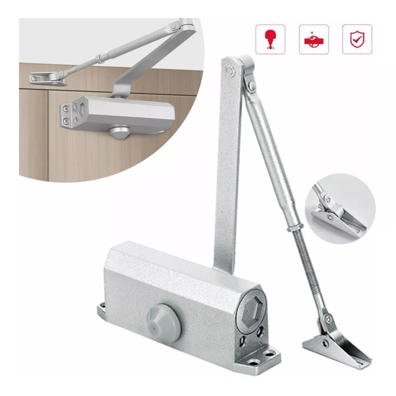 Asins Cierra Puertas Automático Tiene Una Función Ignífuga