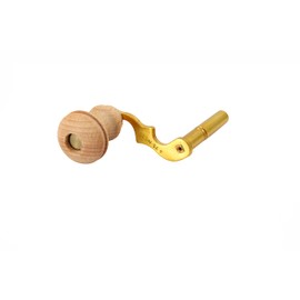 Modern Grandfather Clock Winding Key Crank Winder Mainspring Key Clock Winding Tool Brass Made (Key No. 10-4.75mm I.D.)