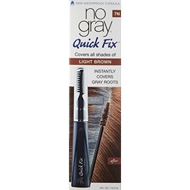 NO GRAY Quick Fix, Light Brown, 6 Fluid Ounce by No Gray
