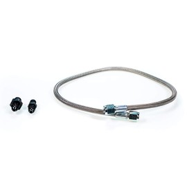 Squirrelly 24" Turbo Oil Feed Line Kit 1/8" NPT to -4AN Compatible with MHI Turbo M12x1.25