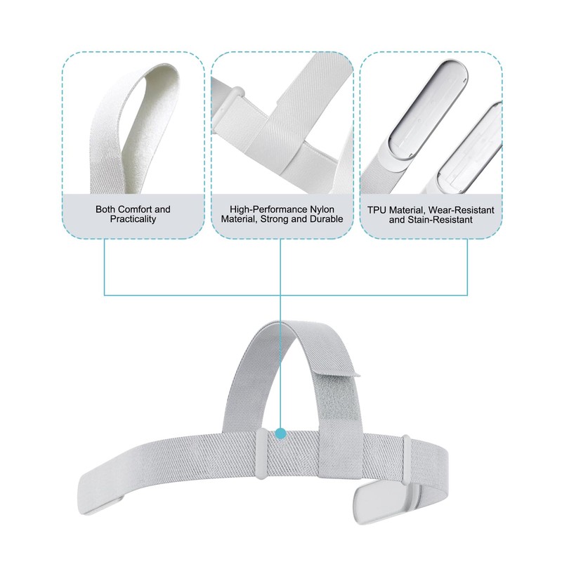 Original Head Strap for Oculus Quest 2 Headset, TanReginal Replacement