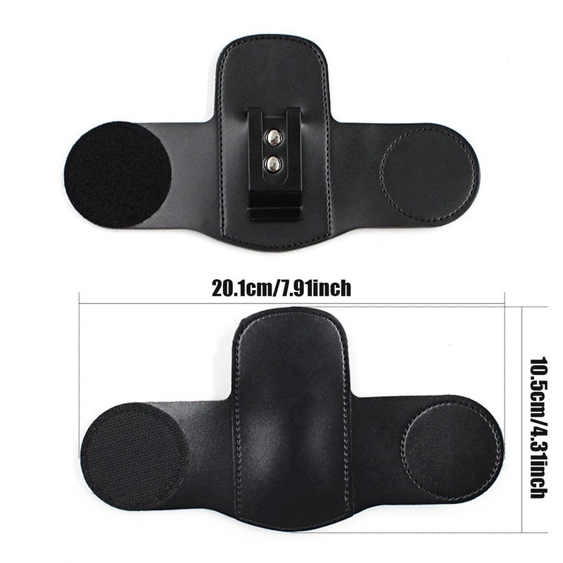 Powerful PU Leather Stethoscope Holder Belt Clip Universal Fit for